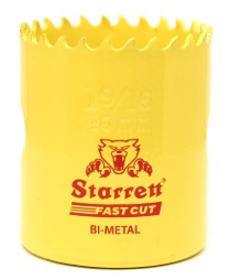 Fast Cut Holesaw Cutter 40mm – Bi-Metal Hole Saw for Access Holes in Sheet Metal, Plastic & Timber